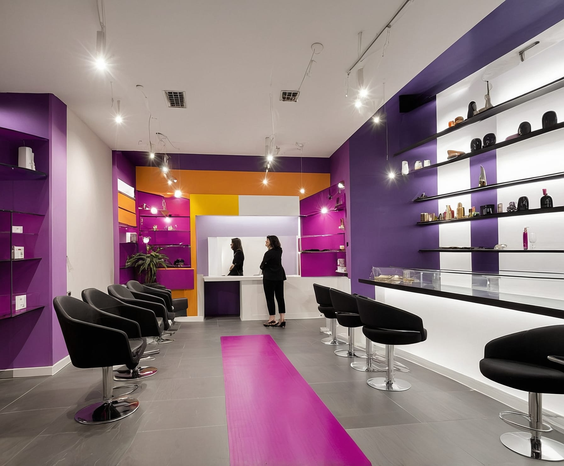 Transformación de imagen moderna y elegante.